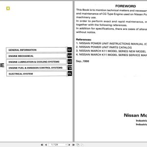 Nissan Engine CG Service Manual (1)