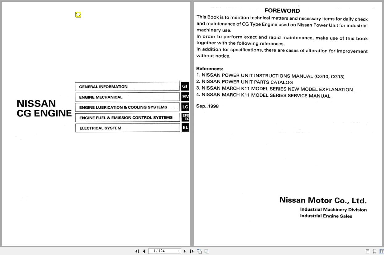 Nissan Engine CG Service Manual (1)