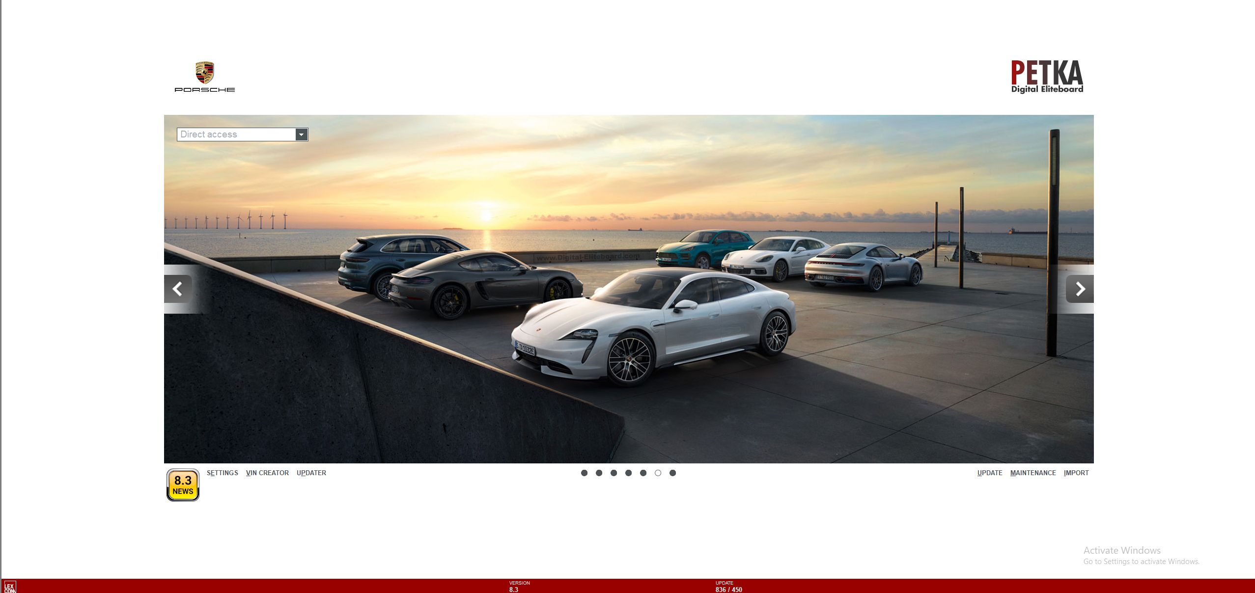 Porsche EPC 8.3 10.2025 836 450 Electronic Parts Catalogue 1