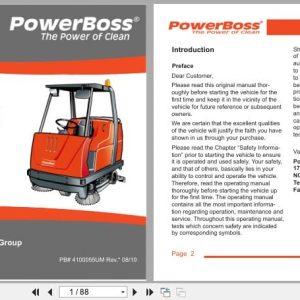 PowerBoss Cylindrical Scrubber Admiral 38C User Manual 4100055UM 2010 (1)