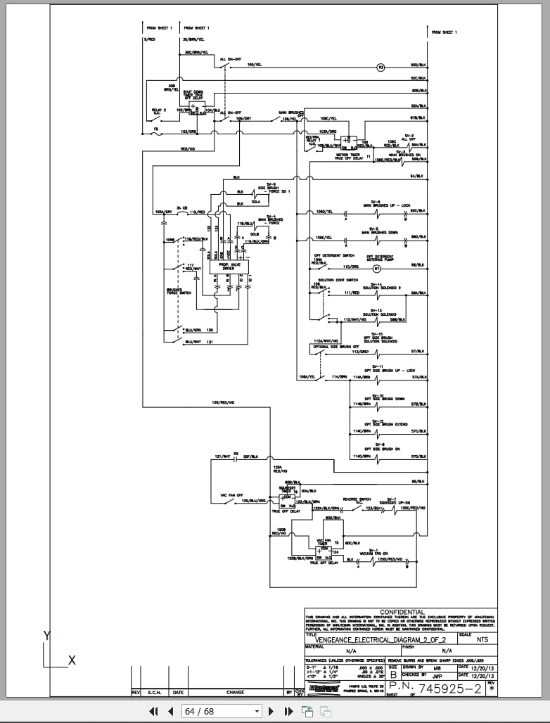 PowerBoss Nautilus Sweeper PB450DSL PB450GAS PB450LPG Service Manual 2014 (3)