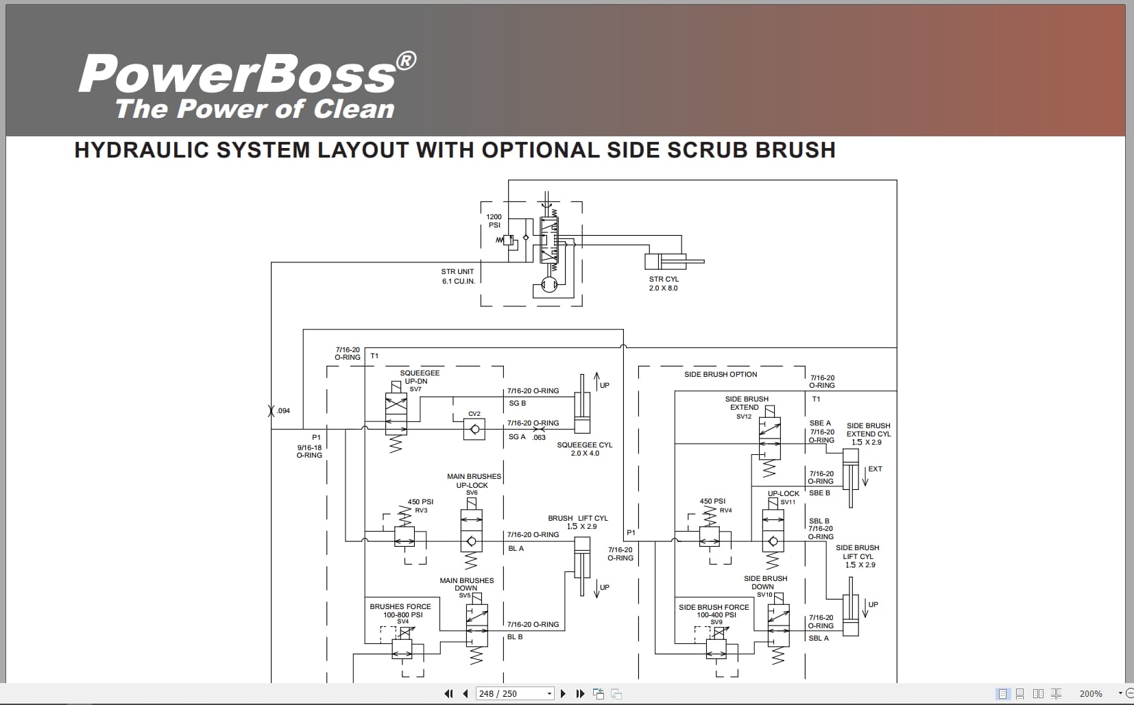 PowerBoss Nautilus Sweeper PB45DSL To PB45LPCE Parts Catalog 988749 2020 (2)
