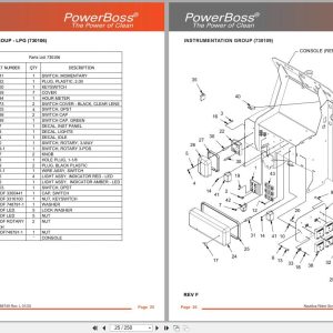 PowerBoss Nautilus Sweeper PB45DSL To PB45LPCE Parts Catalog 988749 2020 Powerboss Nautilus Sweeper Pb45Dsl To Pb45Lpce Parts Catalog 988749 2020 (4)