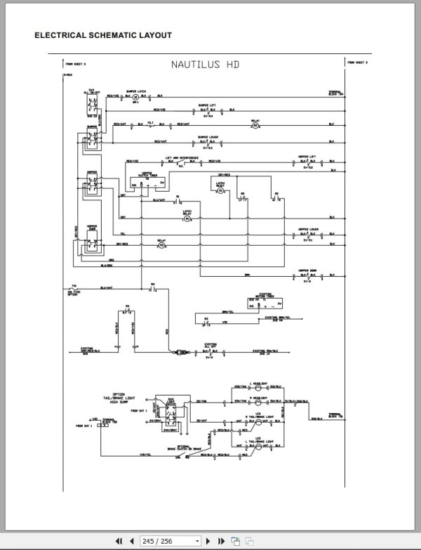 Powerboss Nautilus Sweeper Pb45Dsl To Pb45Lpce Parts Catalog 988749 2021 (4)