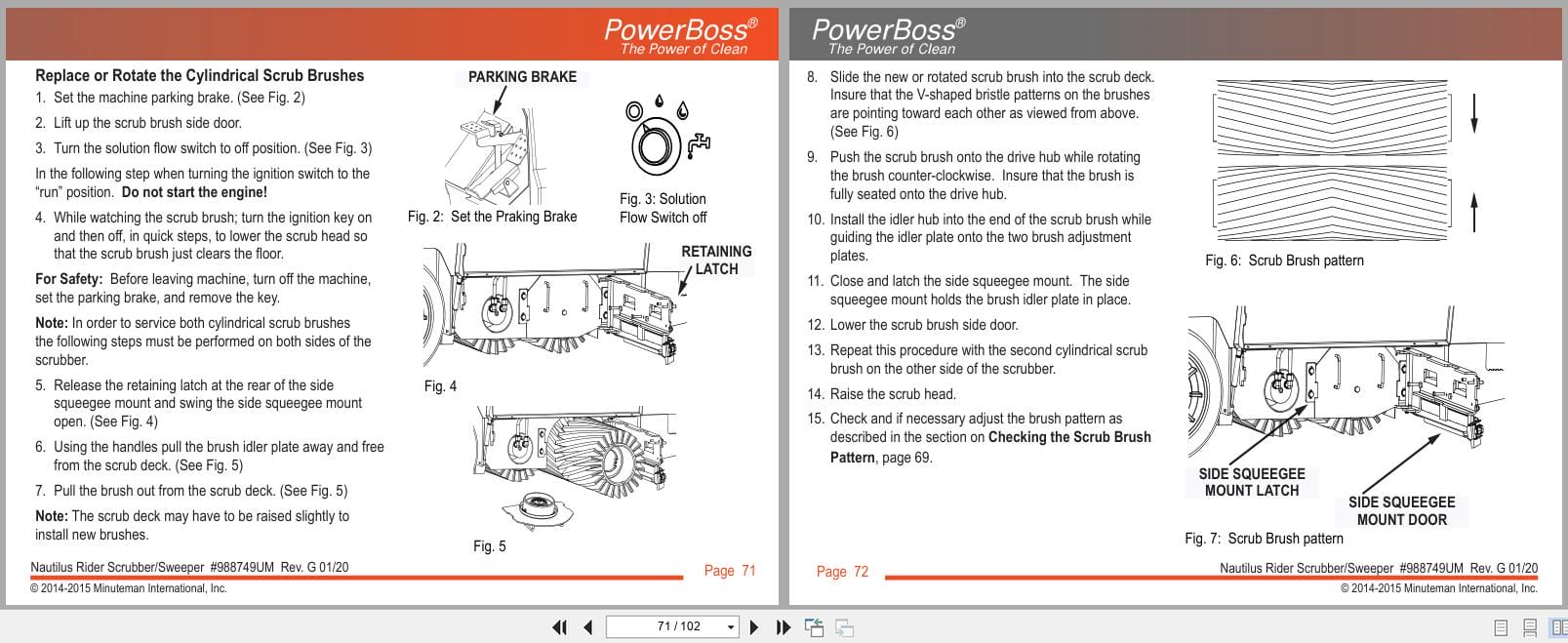 PowerBoss Nautilus Sweeper PB45DSL To PB45LPCE User Manual 988749UM 2020 (2)