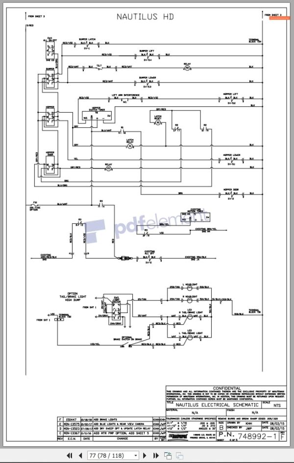 PowerBoss Nautilus Sweeper PB45DSL To PB45LPG Service Booklet Wiring Diagram Powerboss Nautilus Sweeper Pb45Dsl To Pb45Lpg Service Booklet Wiring Diagram (3)