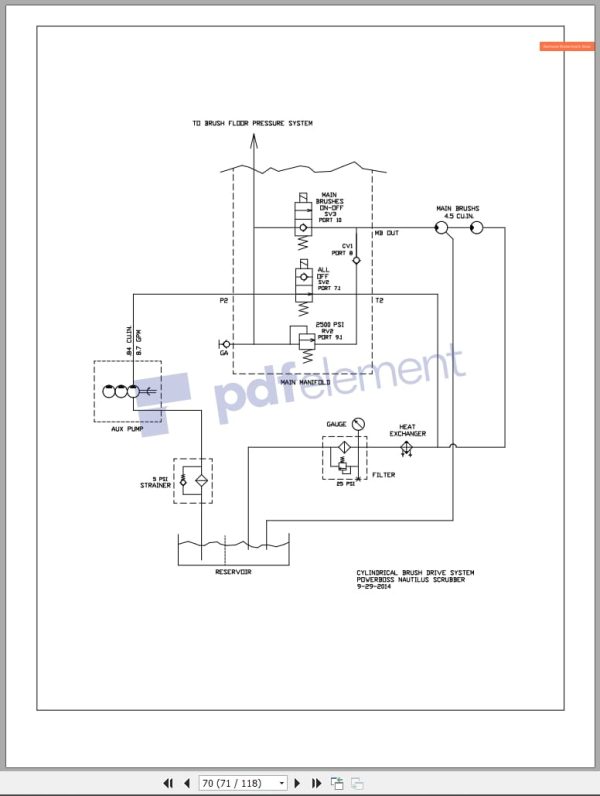 PowerBoss Nautilus Sweeper PB45DSL To PB45LPG Service Booklet Wiring Diagram Powerboss Nautilus Sweeper Pb45Dsl To Pb45Lpg Service Booklet Wiring Diagram (4)