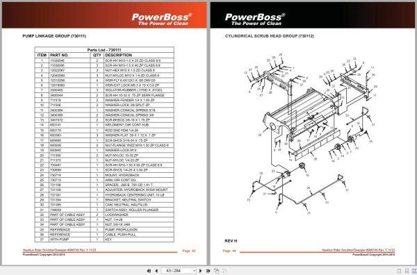 PowerBoss Nautilus Sweeper PB45DSL To PB45LPUK Parts Catalog 988749 2023 Powerboss Nautilus Sweeper Pb45Dsl To Pb45Lpuk Parts Catalog 988749 2023 (3)