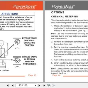 PowerBoss Nautilus Sweeper PB45DSL To PB45LPUK User Manual 988749UM 09.2021 Powerboss Nautilus Sweeper Pb45Dsl To Pb45Lpuk User Manual 988749Um 09.2021 (2)