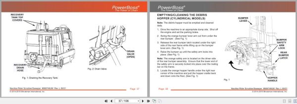 PowerBoss Nautilus Sweeper PB45DSL To PB45LPUK User Manual 988749UM 2021 Powerboss Nautilus Sweeper Pb45Dsl To Pb45Lpuk User Manual 988749Um 2021 (2)