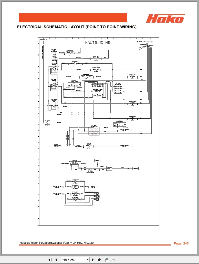 PowerBoss Nautilus Sweeper PB45DSLH Parts Catalog 988749H 03.2020 (3)