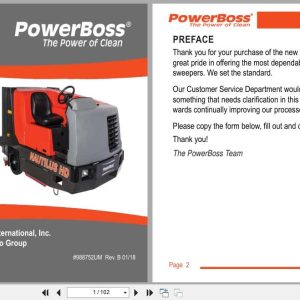 PowerBoss Nautilus Sweeper PB45HDSL To PB45HLPCE User Manual 988752UM 01.2018 (1)