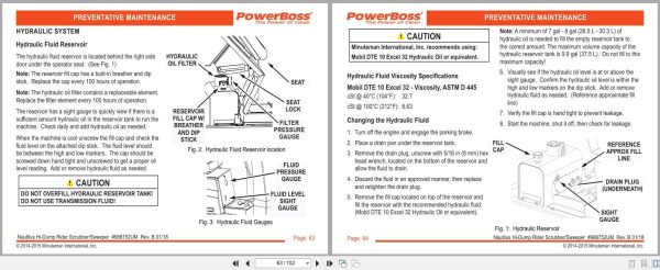 PowerBoss Nautilus Sweeper PB45HDSL To PB45HLPCE User Manual 988752UM 01.2018 Powerboss Nautilus Sweeper Pb45Hdsl To Pb45Hlpce User Manual 988752Um 01.2018 (2)