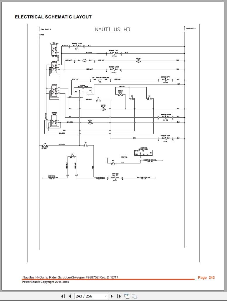 PowerBoss Nautilus Sweeper PB45HDSL To PB45HLPUK Parts Catalog 988752 2017 (3)