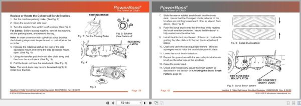 PowerBoss Nautilus Sweeper SM45CQP User Manual 988768UM 06.2020 Powerboss Nautilus Sweeper Sm45Cqp User Manual 988768Um 06.2020 (2)