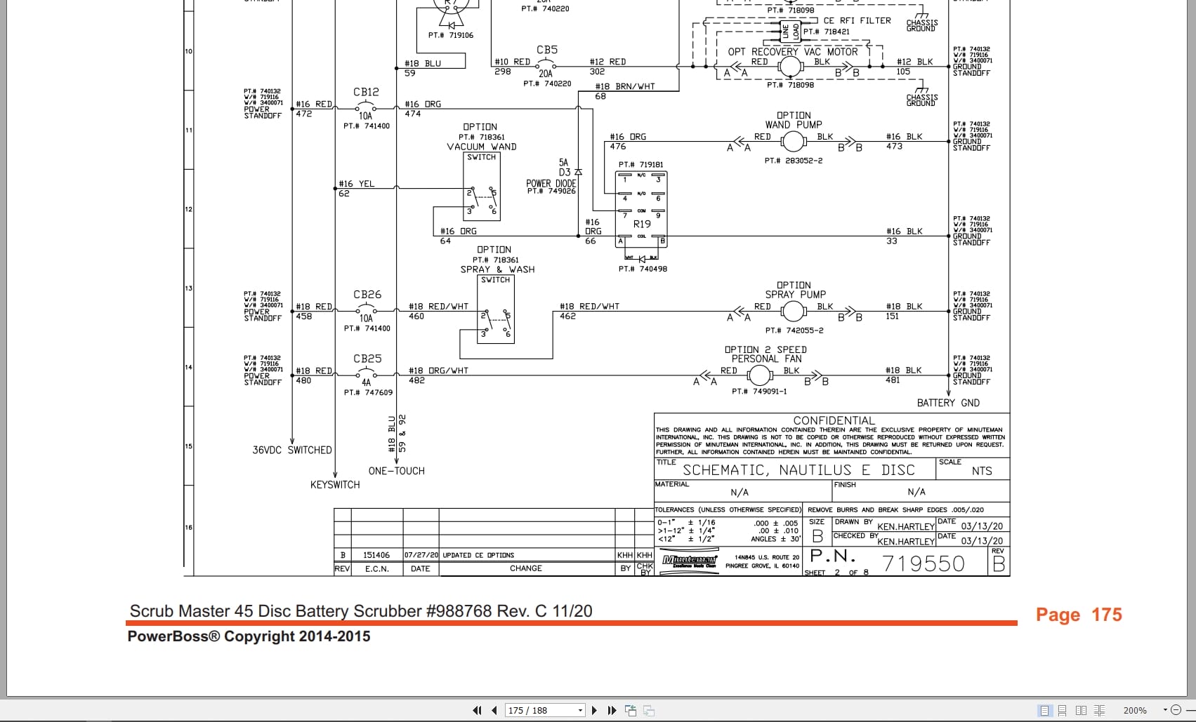 PowerBoss Nautilus Sweeper SM45DQP To SM45C CE Parts Catalog 988768 11.2020 (3)