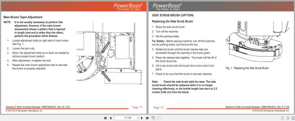 PowerBoss Nautilus Sweeper SM45DQP User Manual 988768UM-D 2020 Powerboss Nautilus Sweeper Sm45Dqp User Manual 988768Um D 2020 (2)