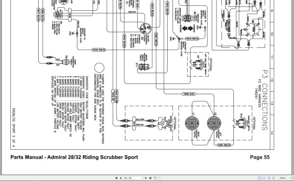 Powerboss Rider Scrubber Admiral 28 32 Sport Parts Catalog User Manual (3)