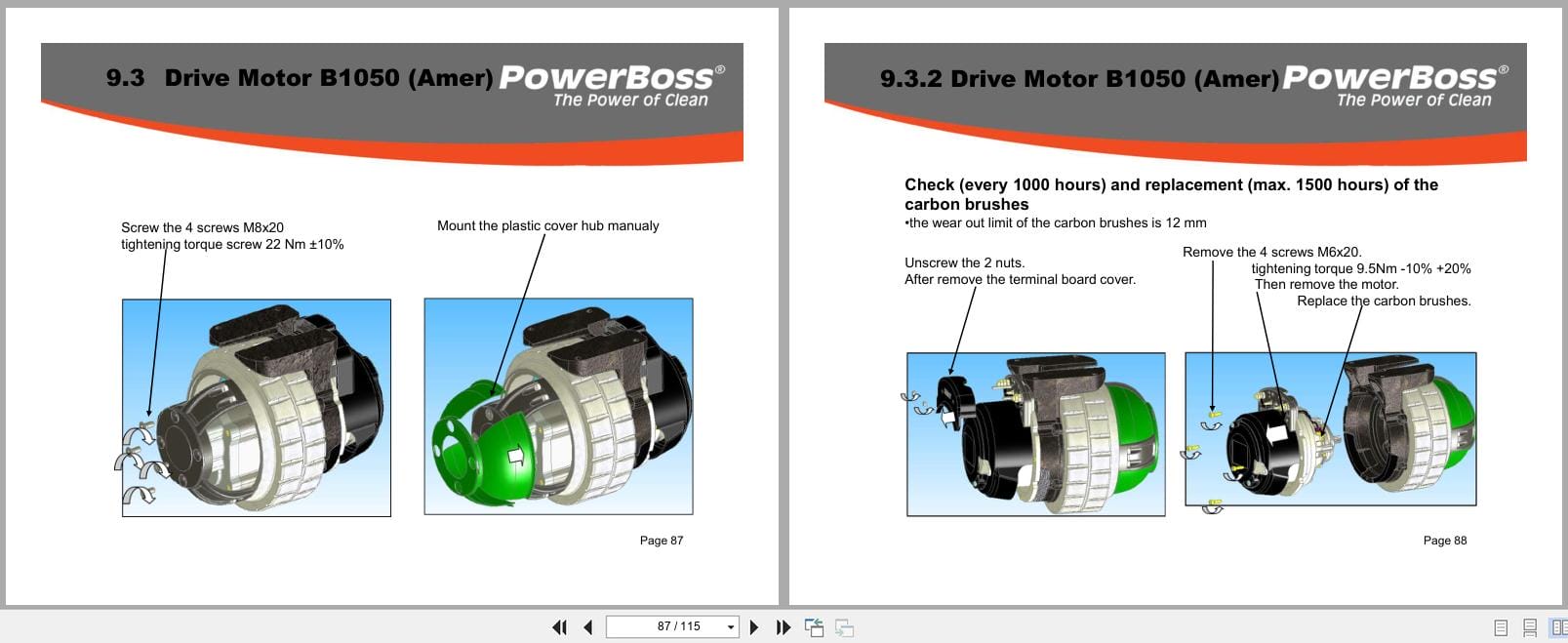 PowerBoss Rider Sweeper Admiral 30 40 48 Service Booklet 2019 (2)