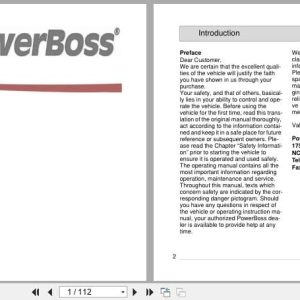 PowerBoss Rider Sweeper Admiral 40D Instruction Manual 88 10 2980 (1)