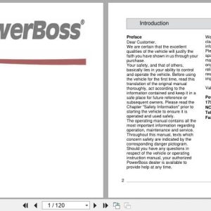 PowerBoss Rider Sweeper Admiral 48D 7580.45 Instruction Manual 8 10 2987 2013 (1)