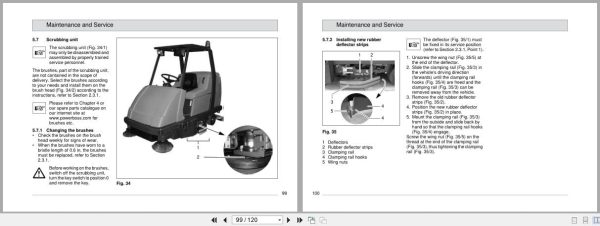 Powerboss Rider Sweeper Admiral 48D 7580.45 Instruction Manual 8 10 2987 2013 (2)