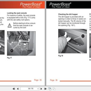 Powerboss Rider Sweeper B1500Rh User Manual 988790Um 2022 (2)