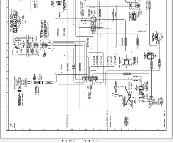 Powerboss Riding Scrubber Admiral 28 32 Parts Manual Wiring Diagram 988739Pb 2017 (3)