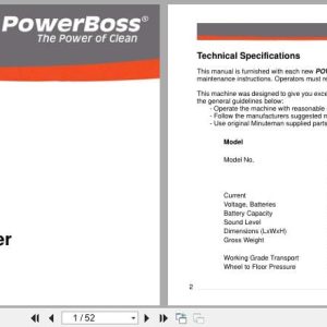 Powerboss Riding Scrubber Admiral 28 32 User Manual 988739Umpb 2016 (1)