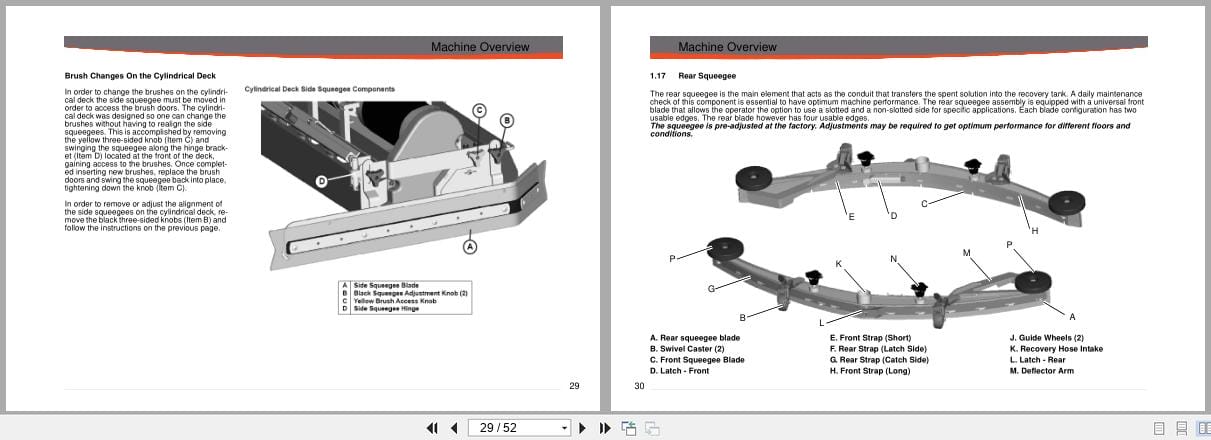PowerBoss Riding Scrubber Admiral 28 32 User Manual 988739umpb 2010 (2)