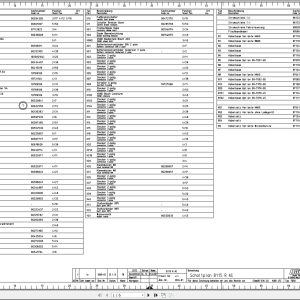 PowerBoss Scrubber ADM 28 30 B115 R AC Electrical Schematic 91034363 (1)
