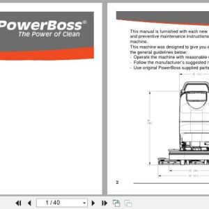 Powerboss Scrubber Phx26Eco Super Sport Phx26Ecoss User Manual 988737Umpbs 2016 (1)