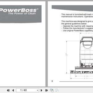 PowerBoss Scrubber PHX26ECO User Manual 988737UMPB 2012 (1)