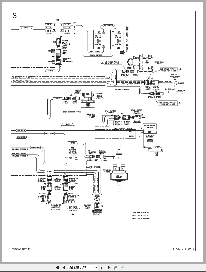 PowerBoss Scrubber Phoenix 20 Parts Manual 988721PB 2016 (3)