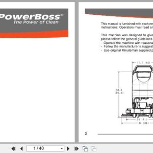 PowerBoss Scrubber Phoenix 20 User Manual 988728UMPB 2011 (1)