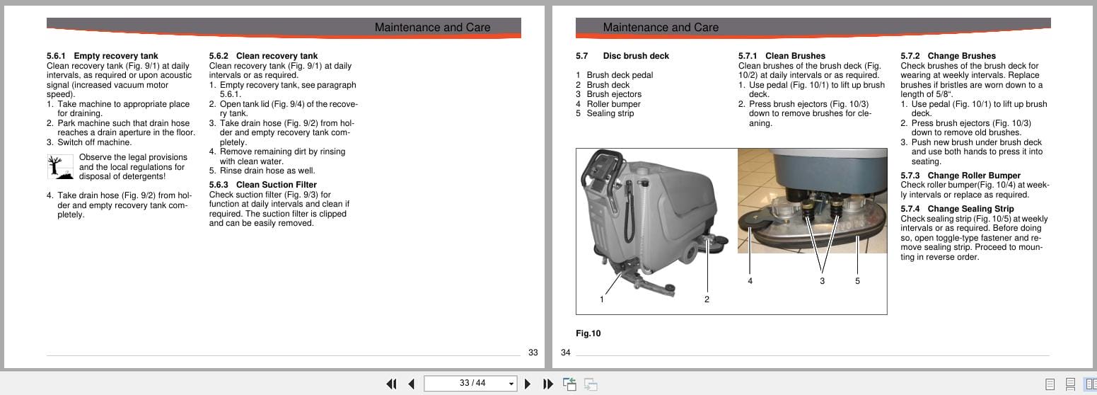 PowerBoss Scrubber Phoenix 24 User Manual 988024umpb 2010 (2)