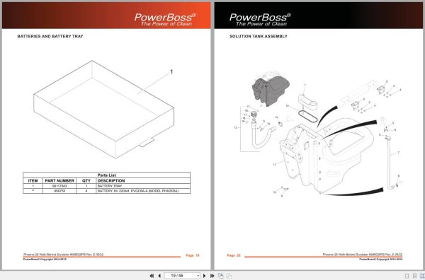 PowerBoss Scrubber Phoenix 26 PHX26DQP PHX26DQPG User Manual 988026PB 2022 Powerboss Scrubber Phoenix 26 Phx26Dqp Phx26Dqpg User Manual 988026Pb 2022 (2)
