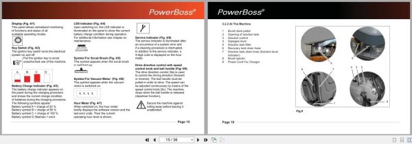 Powerboss Scrubber Phoenix 26 User Manual 988026Umpb 2022 (2)