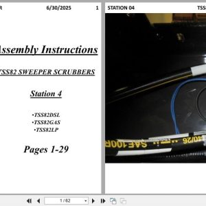 PowerBoss Scrubber TSS82DSL TSS82GAS TSS82LP Assembly Instructions 2025 (1)