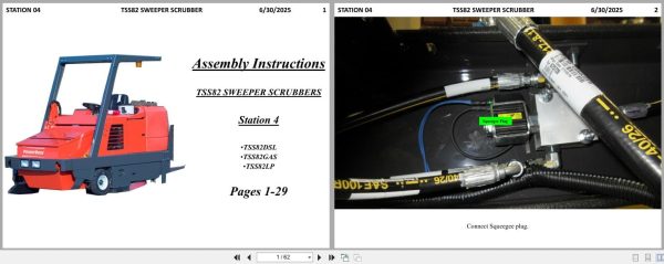 PowerBoss Scrubber TSS82DSL TSS82GAS TSS82LP Assembly Instructions 2025 (1) Powerboss Scrubber Tss82Dsl Tss82Gas Tss82Lp Assembly Instructions 2025 (1)