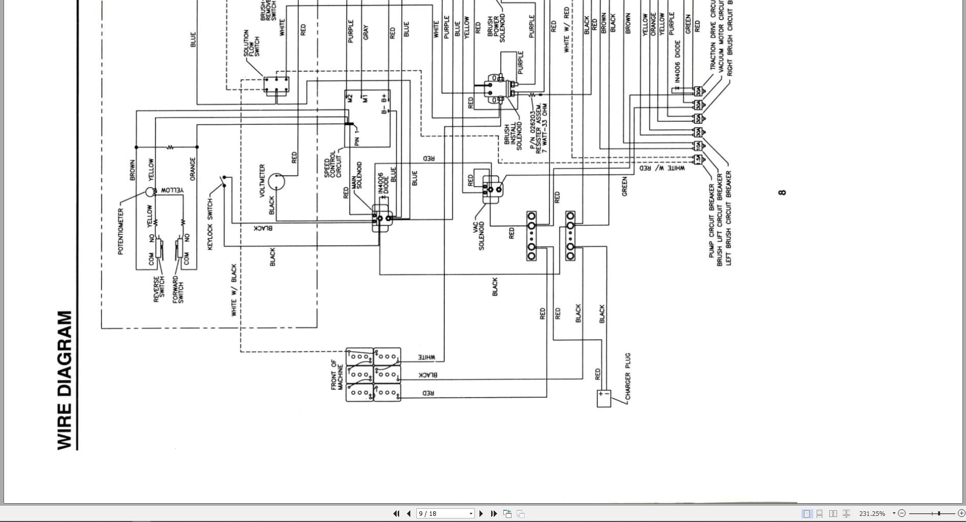 PowerBoss Scrubber VS40 VS100 Parts Manual 083426 (3)