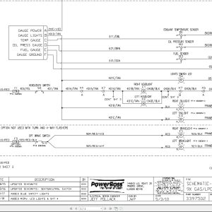 PowerBoss Sweeper 9X Gas LPG CE Electrical Schematic 3397502 2018 (1)