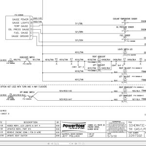PowerBoss Sweeper 9X Gas LPG CE Electrical Schematic 3397502 2020 (1)