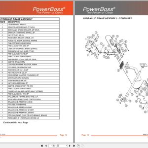 PowerBoss Sweeper AM9D-III AM9D-LH Parts Catalog Wiring Diagram 988750LHZH 2020 Powerboss Sweeper Am9D Iii Am9D Lh Parts Catalog Wiring Diagram 988750Lhzh 2020 (2)