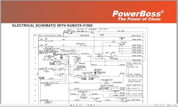 PowerBoss Sweeper AM9D-III AM9D-LH Parts Catalog Wiring Diagram 988750LHZH 2020 Powerboss Sweeper Am9D Iii Am9D Lh Parts Catalog Wiring Diagram 988750Lhzh 2020 (4)