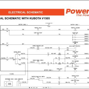 Powerboss Sweeper Am9D Iii Am9D Sw9Xkdsl Parts Catalog Wiring Diagram 988750 2014 (3)
