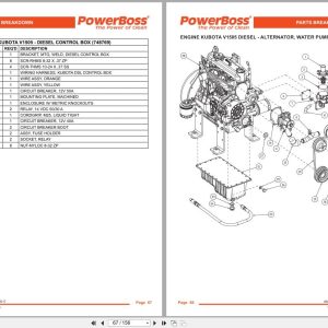 PowerBoss Sweeper AM9D-III Parts Catalog Wiring Diagram 988750ZH 2017 Powerboss Sweeper Am9D Iii Parts Catalog Wiring Diagram 988750Zh 2017 (2)