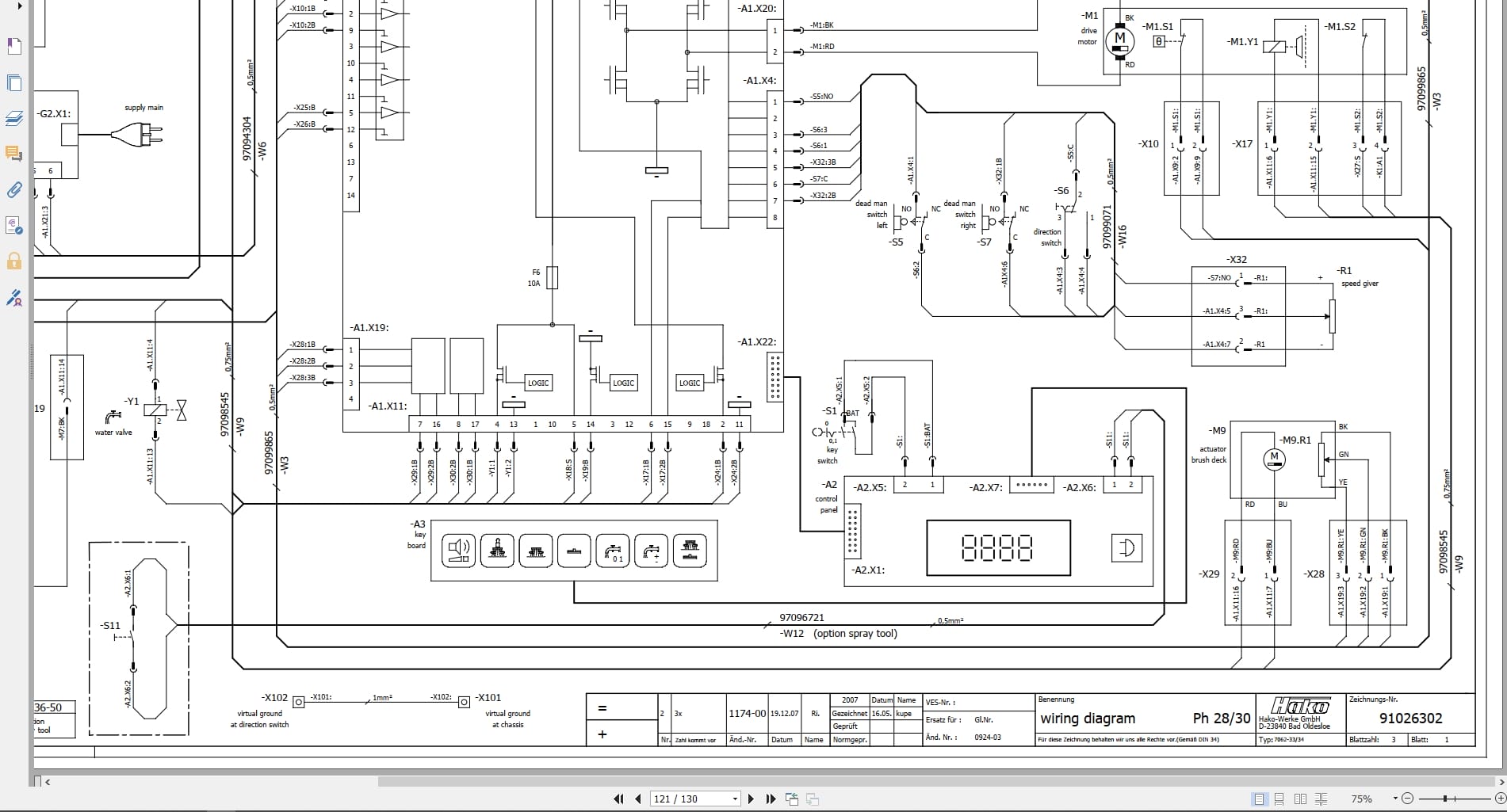 PowerBoss Sweeper Admiral 28C 30D Service Manual Wiring Diagram 2015 (3)