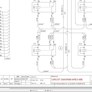 Powerboss Sweeper Apex 49B Pb40Bl Pb40Bh Circuit Diagram 91 02101 4 2009 De (2)
