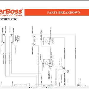 Powerboss Sweeper Armadillo 10X Series Parts Catalog Wiring Diagram 4100046 2012 (3)